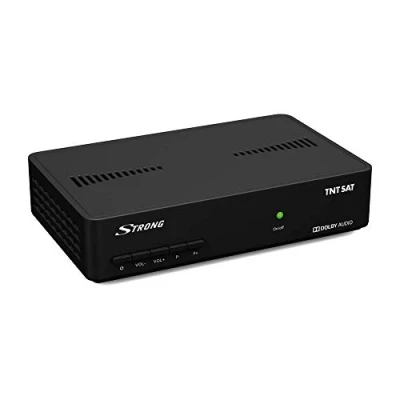 Image de STRONG SRT7406 TNTSAT HD, DVB S2, pour recevoir la TNT par Satellite, Carte valable 4 Ans Incluse, HDMI, Péritel, Spdif, USB, Compatible Alimentation 12 V (Non fournie)