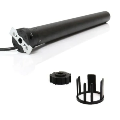 Image de Moteur filaire (4 fils) Avosdim volet roulant de 20 à 160kg (10 80nm), pour axe octo 60mm, ZF54, ZF64,ZF80 diam 35mm,45mm,55mm (Moteur + adaptation, 20Nm(40kg) ø45 adaptations tube ZF54)