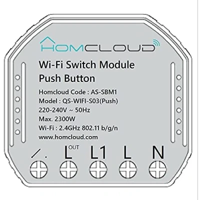 Image de Module Bouton Intelligent Wi FI encastrable