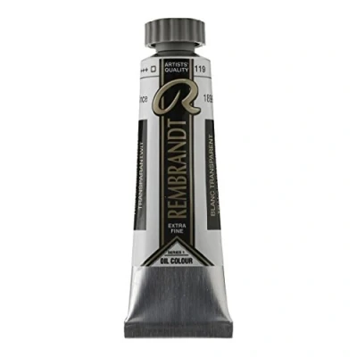 Image de REMBRANDT Colores Al Óleo Tubo 15 ml Blanco Transparente (Aceite De Alazor) 119 (01031192)