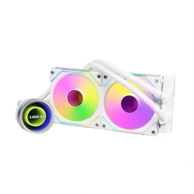 Image de Lian Li Galahad II Trinity Boitier PC Refroidisseur de Liquide Tout en Un 12 cm Blanc 1 pièce(s)