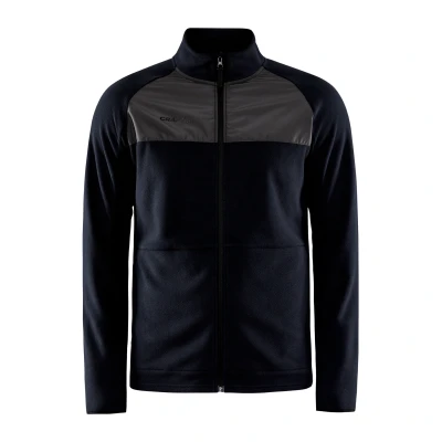 Image de Craft ADV Explore, veste polair, hommes, noir/gris