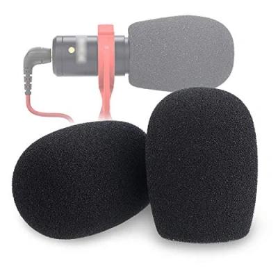 Image de YOUSHARES Anti Vent Bonnette en Mousse de Microphone Caméra pour Rode VideoMicro et VideoMic Me L