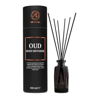 Image de Diffuseur Parfum de Oud 100ml Maison d&#039;arômes Longue Durée Désodorisant Aromathérapie Assainisseurs Air la Pièce