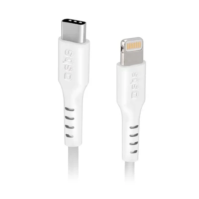 Image de SBS TECABLELIGTC1W câble Lightning 1 m Blanc Neuf