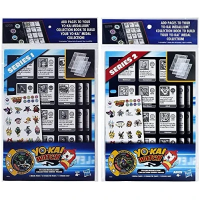 Image de Yokai Watch Série Medallium Collection Livre Pages les séries peuvent varier