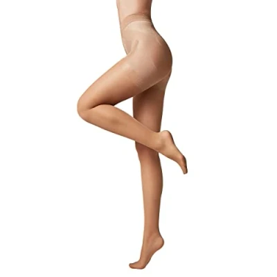 Image de Conte elegant X PRESS 20 DEN Collants Gainants avec Effet Push Up pour Femmes Ventre Plat Remonte Fesses Résistants Naturelle Taille 5