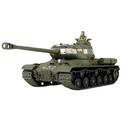 Image de Tamiya Russian JS 2 Heavy Tank 32571 Militaire Kit de modélisme, Vert, 1/48