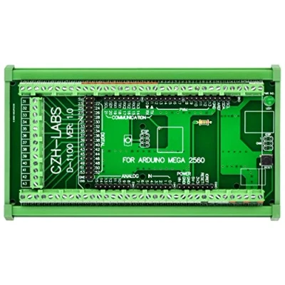 Image de CZH LABS Module adaptateur Pour rail DIN Montage à vis Arduino MEGA 2560 R3