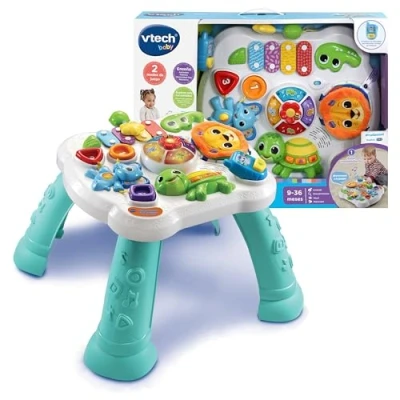 Image de Table Basse pour Enfants d&#039;activités sensorielles VTECH 80 540822 Jouet interactif Mixte Cotoons
