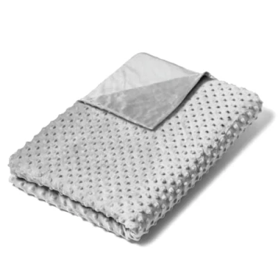 Image de Ella Housse de Couette pour Couverture lestée 135 x 200 cm en Tissu Minky Incroyablement Doux Convient 7 kg et 9