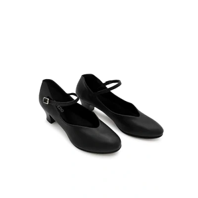 Image de Capezio Phare Junior Chaussures Professionnelles pour Femme adaptées à de Nombreux Styles, Talons Danse Confortables et offrant Un Bon Maintien, Noir, 38.5 EU