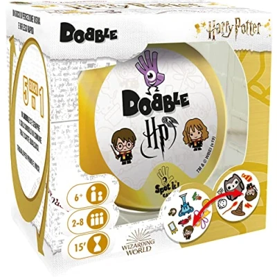 Image de Asmodee 8243 Harry Potter Dobble Jeu de Table Édition italienne Langue