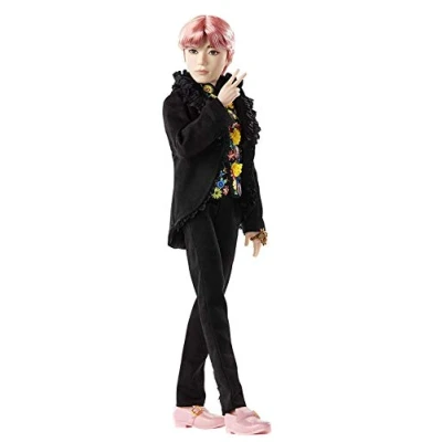 Image de BTS x Mattel poupée Prestige V, à l’effigie du membre groupe de K pop en tenue scène, figurine collectionner, GKD01