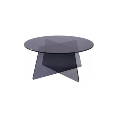 Image de Table basse en verre trempé Anthracite SELVORA
