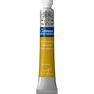 Image de Winsor &amp; Newton Cotman Aquarelle Tube 8ml Ocre Jaune