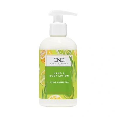 Image de CND Scentsations Citrus and Green Tea Lotion for Unisex 8.3 Hand Body