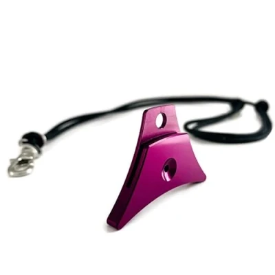 Image de Logan A1 Sifflet de berger et cordon en corde voile (violet)
