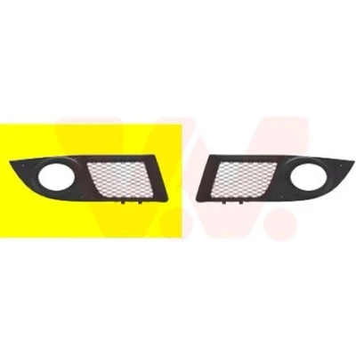 Image de VAN WEZEL 1637594 Grille de Pare Choc avec trou(s) pour lampes brouillard avant droite FIAT: Doblo I Break, Cargo
