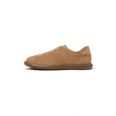 Image de Camper Pelotas Soller Chaussures à lacets, Femme, Taille: 39, Summer perforated savi/psoller miel Cuir