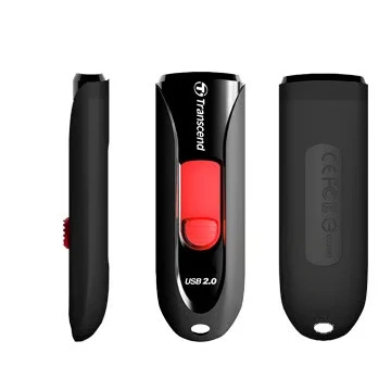 Image de Transcend JetFlash 590 64GB lecteur USB flash 64 Go Type A 2.0 Noir Neuf