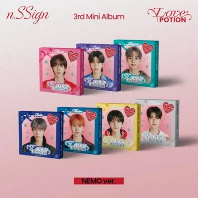 Image de n.SSign Potion d&#039;amour NEMO version. / 3ème Mini Album + Cadeau Offert Random 1EA