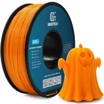 Image de GEEETECH Filament ABS+ pour imprimante 3D 1,75 mm ABS+,1 kg/bobine,Orange