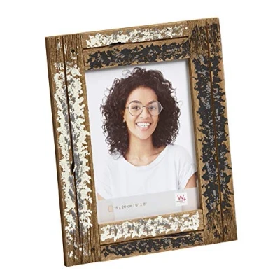 Image de walther design Cadre photo crème/bleu 15 x 20 cm Dupla Portrait Frame YA520C