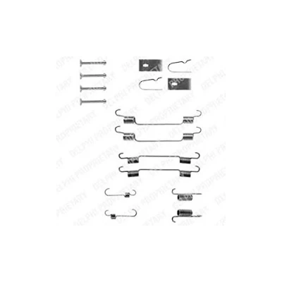 Image de Kit d&#039;accessoires, mâchoire de frein DELPHI LY1202