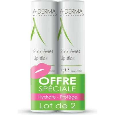Image de A Derma Avoine Rhealba soin des lèvres