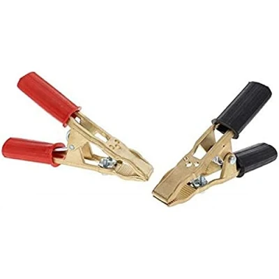 Image de CASTEELS KIT 2 PINCES PRO EN LAITON DE BATTERIE OU DEMARRAGE 400 A