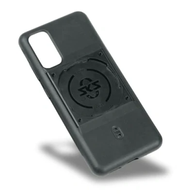 Image de SKS GERMANY COMPIT Cover pour Samsung S20, Housse de téléphone Portable avec Dispositif Fixation (Compatible Le système COMPIT, en Plastique bi composant résistant, Toucher agréable), Noir