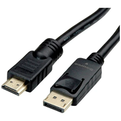 Image de ROLINE Câble DisplayPort DP UHDTV ST/ST Noir 10 m