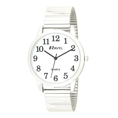 Image de Ravel Montre Moderne et Minimale à Quartz Everyday pour Femme Analogique R0232.01.2 Bracelet en Acier Inoxydable