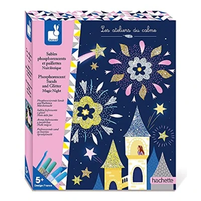 Image de Janod kit de bricolage glow in the dark sable coloré