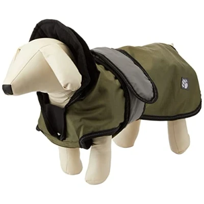 Image de Danish Design Manteau pour chien 2 en 1 réfléchissant , Vert, 75 cm