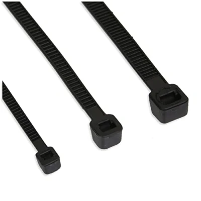 Image de Serre câbles INLINE 59963G Lot de 100 Nylon mm x 2,5 Noir