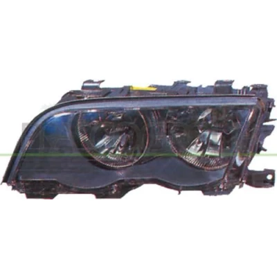 Image de PRASCO BM0184905 Phares droit H7/H7 FF noir pour circulation à droite avec moteur électrique commande correcteur de site projecteur