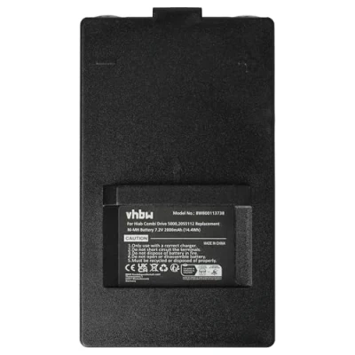 Image de vhbw Batterie Compatible avec Hiab 2055112 télécommande Industrielle (2000mAh, 7,2V, NiMH)