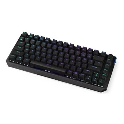Image de Endorfy Thock 75% Wireless Red, Clavier mécanique sans Fil, QWERTY, commutateurs Kailh Box RGB, Touches PBT EY5A073