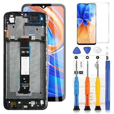 Image de LADYSON Écran LCD pour Xiaomi Redmi A1 Remplacement de l&#039;Écran 6.52&quot; A1+ 220733SFG Tactile Digitizer Kit avec Outil(Noir Cadre)