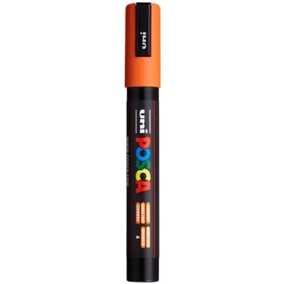 Image de Uni Ball 182514 Marqueur POSCA à pointe ogive moyenne orange