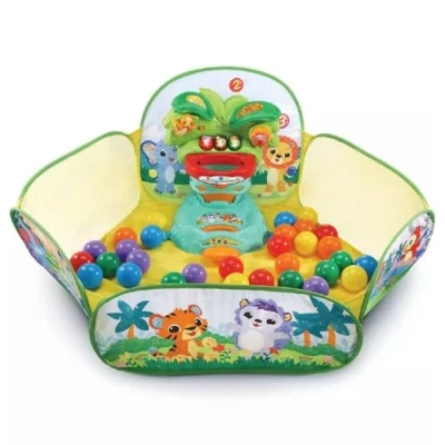 Image de VTech Piscine à Balles Interactive des P&#039;tits Loulous, Jouet Bébé Interactif 9 Mois/3 Ans Version FR