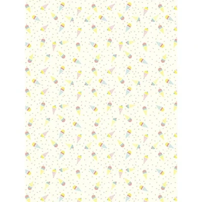 Image de Décopatch FDA785C Une pochette de 20 feuilles texture 30x40 cm Glaces avec dorures