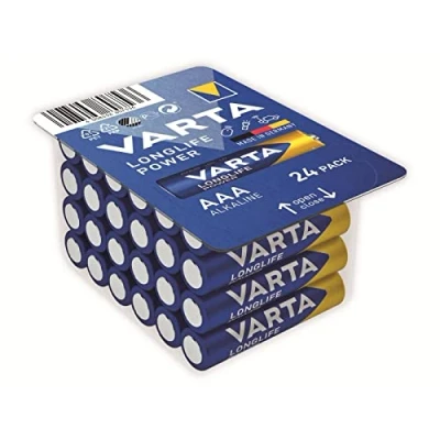 Image de Varta High Energy Piles alcalines, AAA, LR03, Micro, MN2400, 1.5 V, 24 pièces