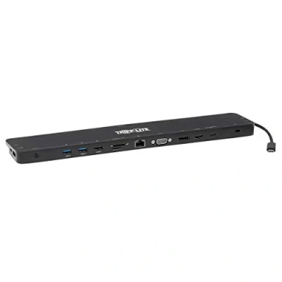 Image de Station d&#039;accueil Tripp Lite Triple Monitor USB C Dock HDMI, DisplayPort, VGA A/C