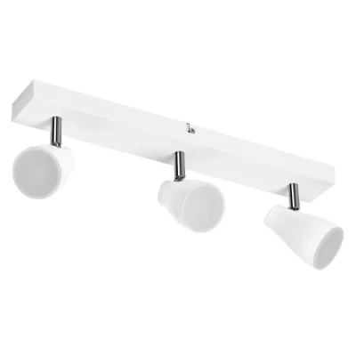 Image de LEDVANCE LED SPOT PEAR PELIR PLAD CLUSE 430 mm, blanc, 12,9W, 630lm, offre une lumière dirigée avec couleur de blanche chaude, des projecteurs GU10 flexibles IP20, 2700k