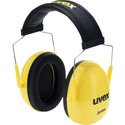 Image de Coquille Anti Bruit uvex K Junior pour Enfants Casque Antibruit Bebe Serre tête Matelassé et Coussinets d&#039;appui Doux Protection Auditive SNR 29 DB