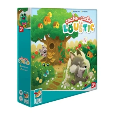 Image de IELLO Cache Loustic Jeu de Société 2 à 6 Joueurs A Partir 3 Ans