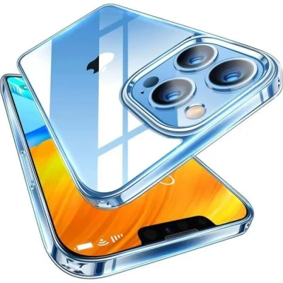 Image de Coque Souple Transparente pour [ IPHONE 14 ] et résistante Traitement Anti jaunissement bulles Sans Emballage Carton Neuf